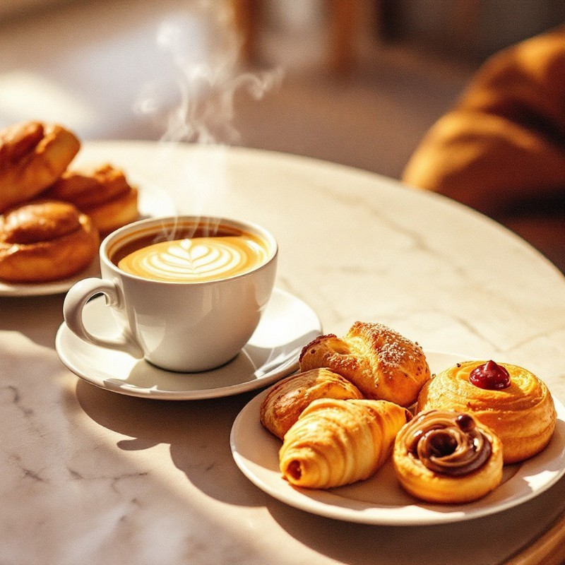 Coffee and treats